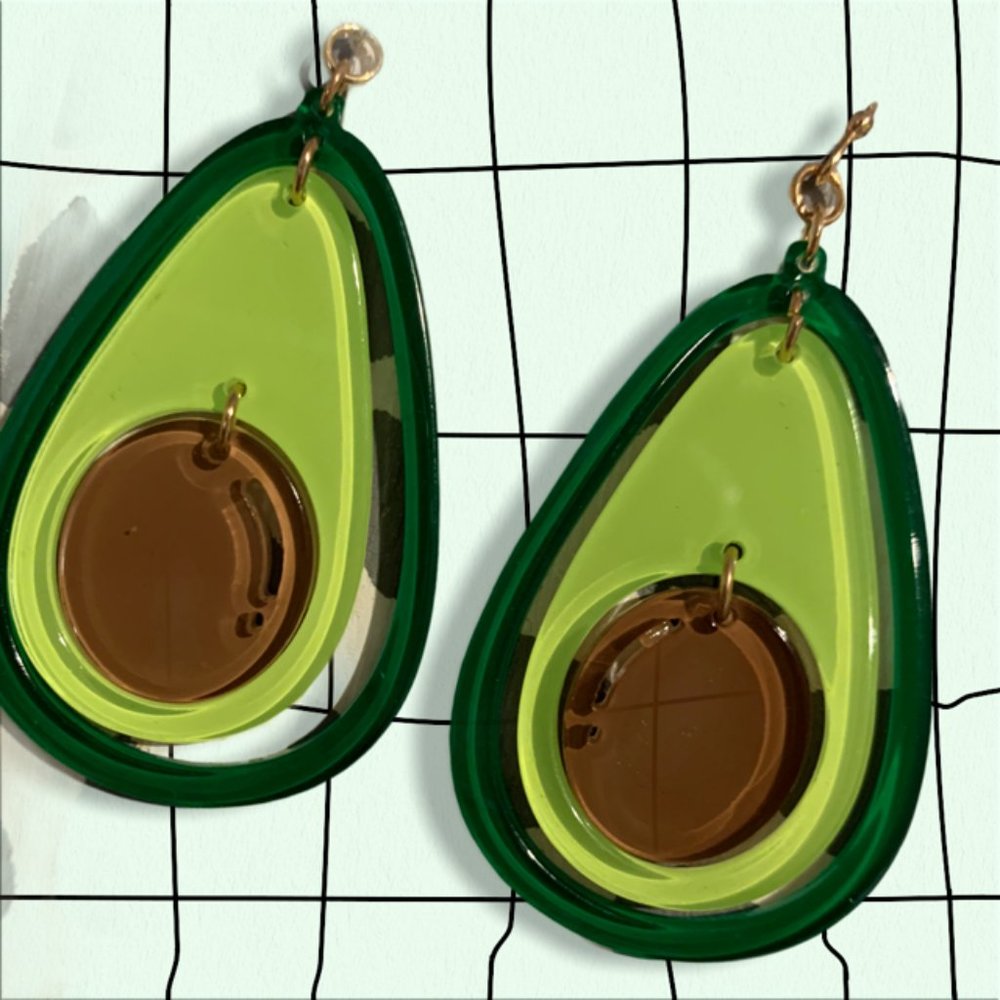 Avocado Earrings